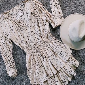 VICI Dalmatian Print Mini Dress